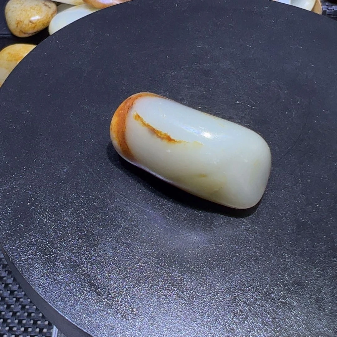 和田玉未镶嵌颈饰26.9