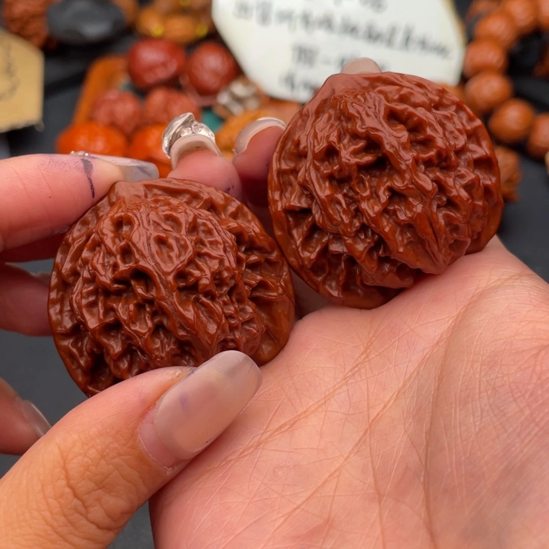 把件文玩核桃盘龙纹