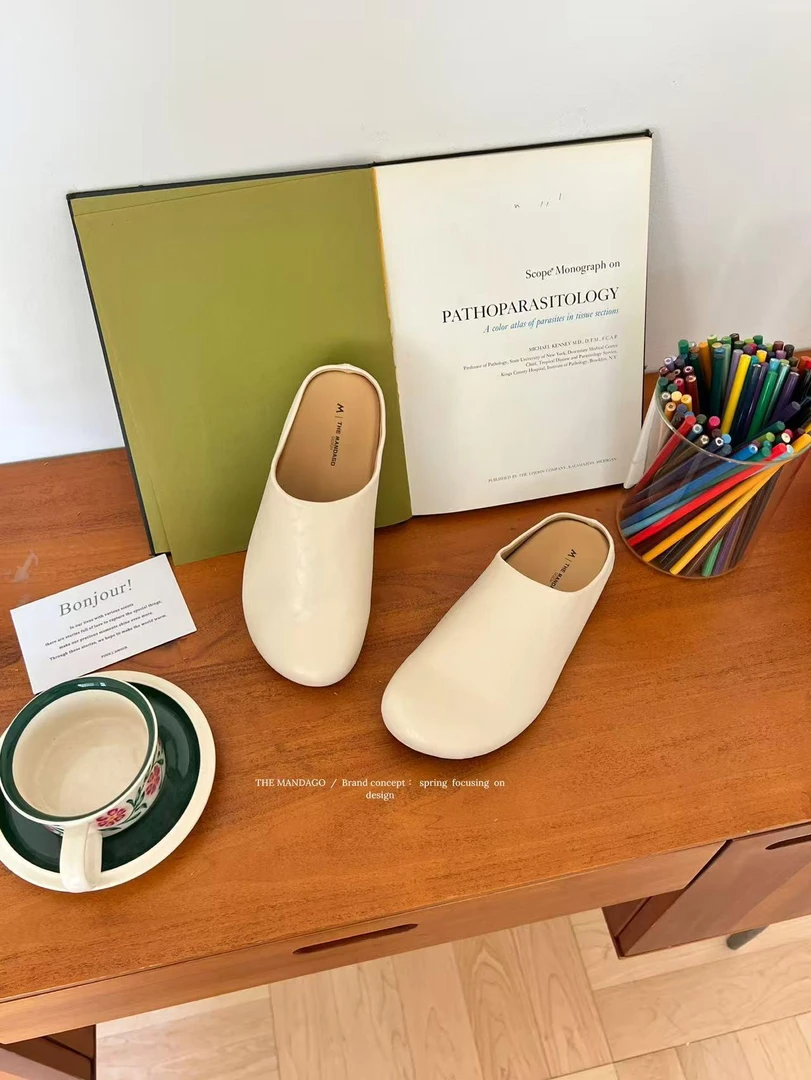 636 春夏极简韩系纯色勃肯单鞋