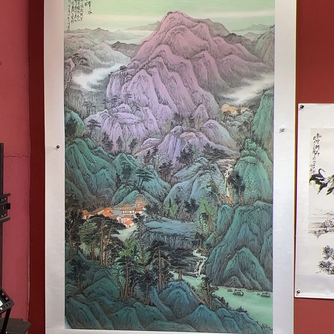 国画李川浦画家作品