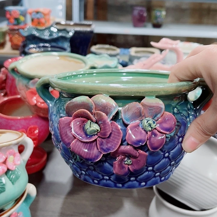 多肉花盆满10元包邮