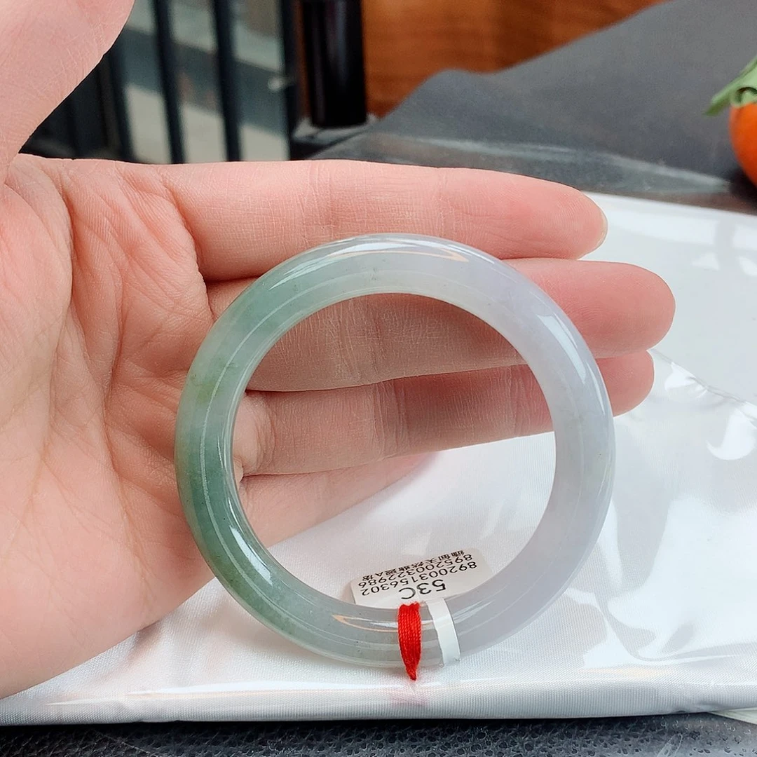 翡翠手镯未镶嵌天然缅甸翡翠A货手镯