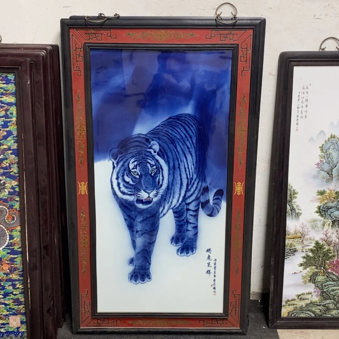 瓷片133/*76 景德镇瓷板画柴窑烧制