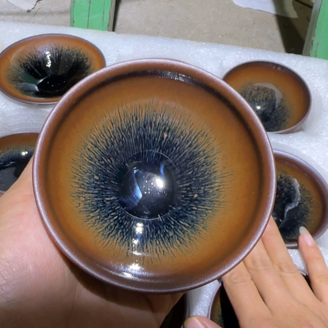 古***香茶盏福建盏茶器束口