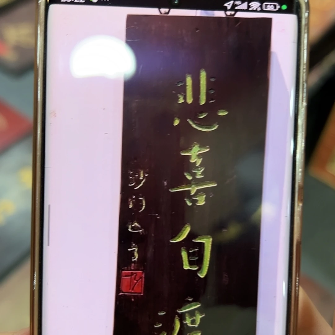 木悲喜自渡匾额一副