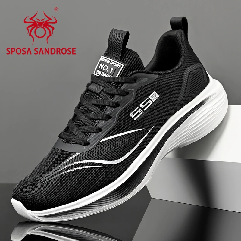 法国红蜘蛛男鞋软底耐磨轻便减震青少年夏季网面透气跑步运动鞋男