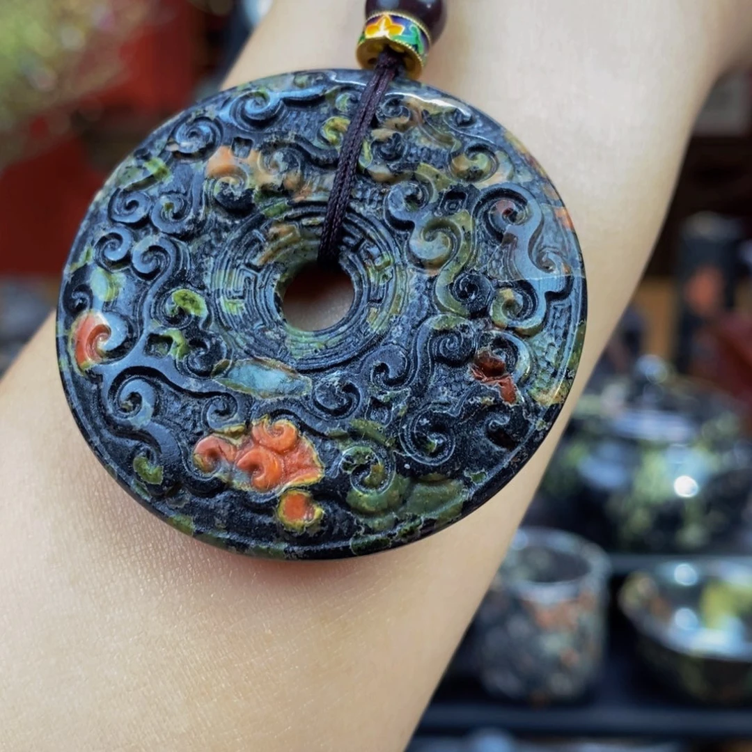 梅花玉精美梅花玉壁