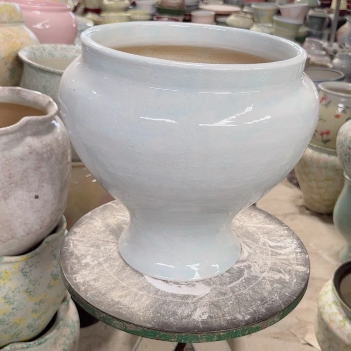 瓷片口17高22瑕景德镇陶瓷