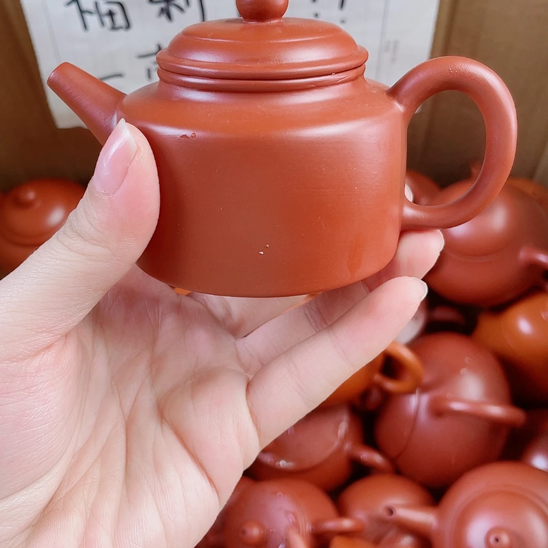 潮州朱泥壶德钟100