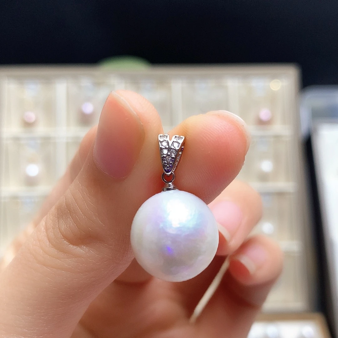 淡水珍珠合金颈饰