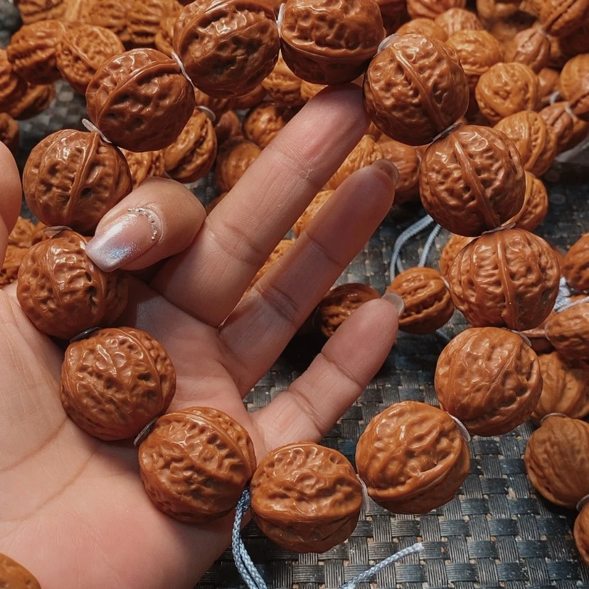 【闪购商品】文玩核桃吊坠聪***脑粗筋