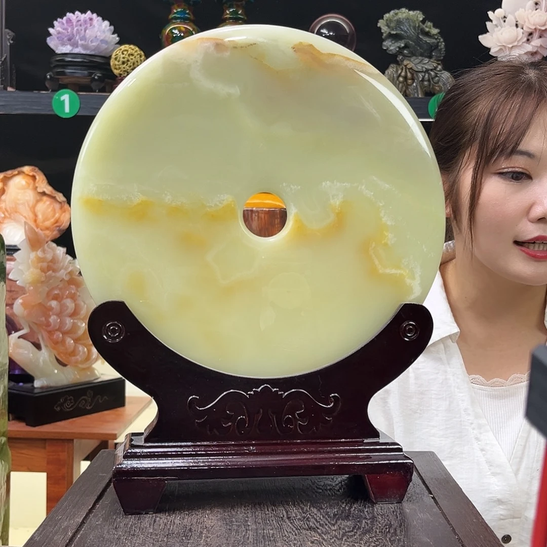 用***6玉玉石家居摆件装饰