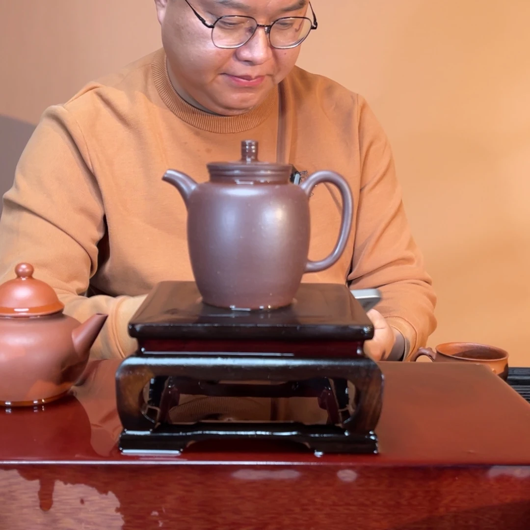 茶壶紫砂高端230cc紫泥橄榄