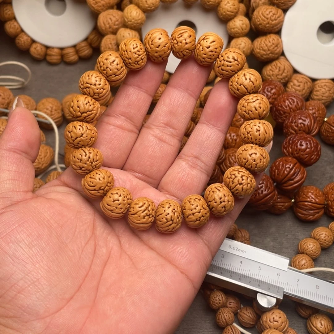 桃核手串树王纽扣闪2