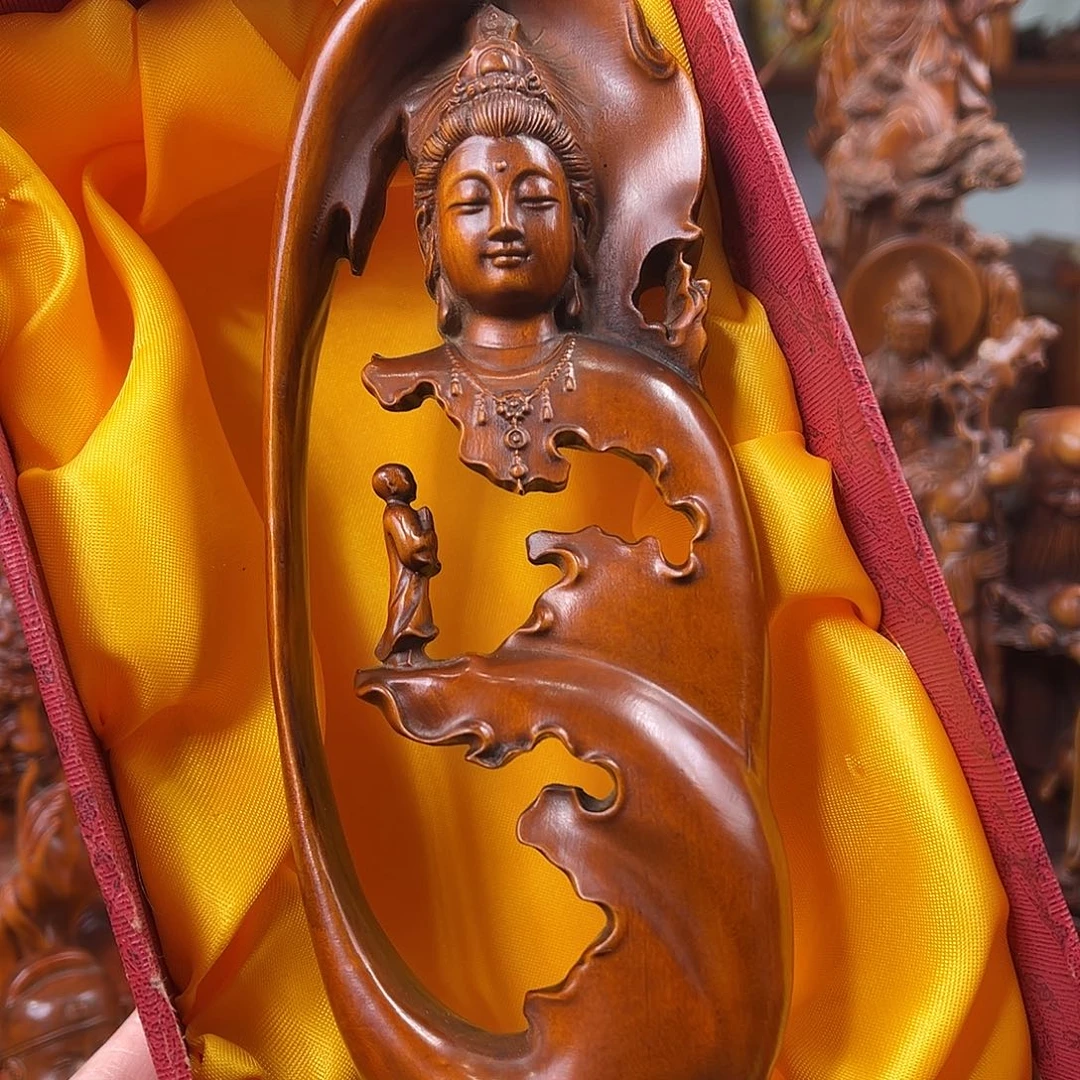 黄杨木黄杨木雕刻长度20厘米