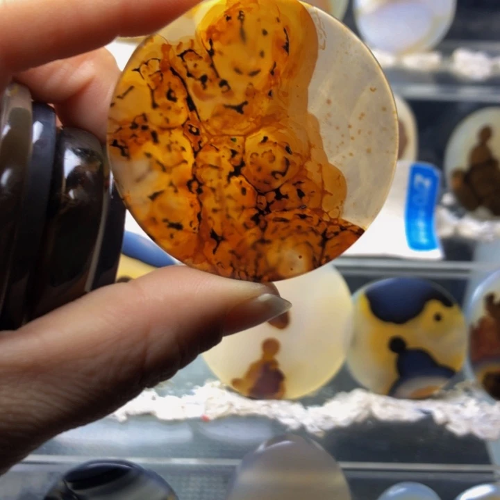 合金玛瑙/玉髓珠宝奇石56