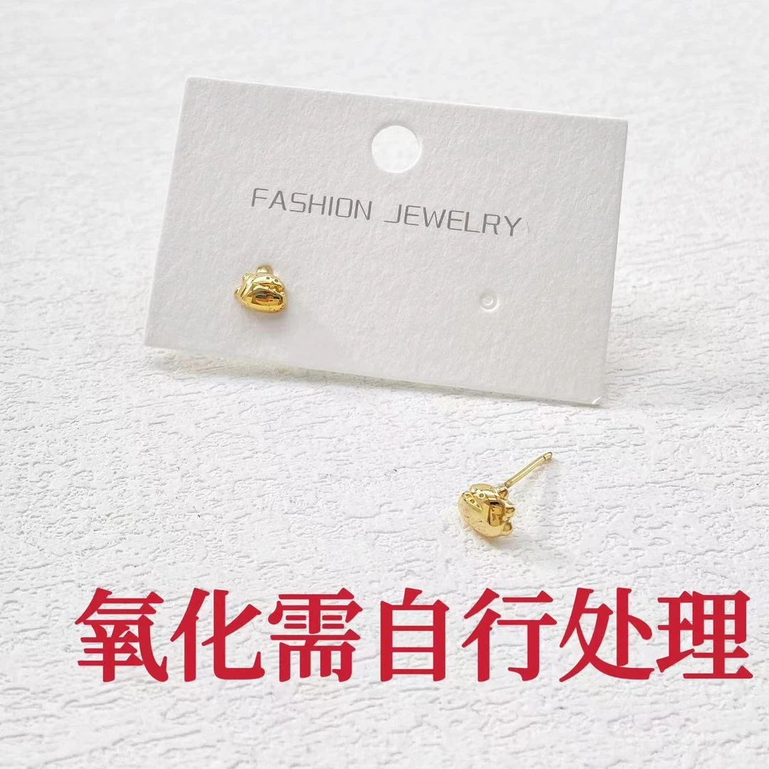 925银耳饰 木木（QA3825）耳环 耳饰