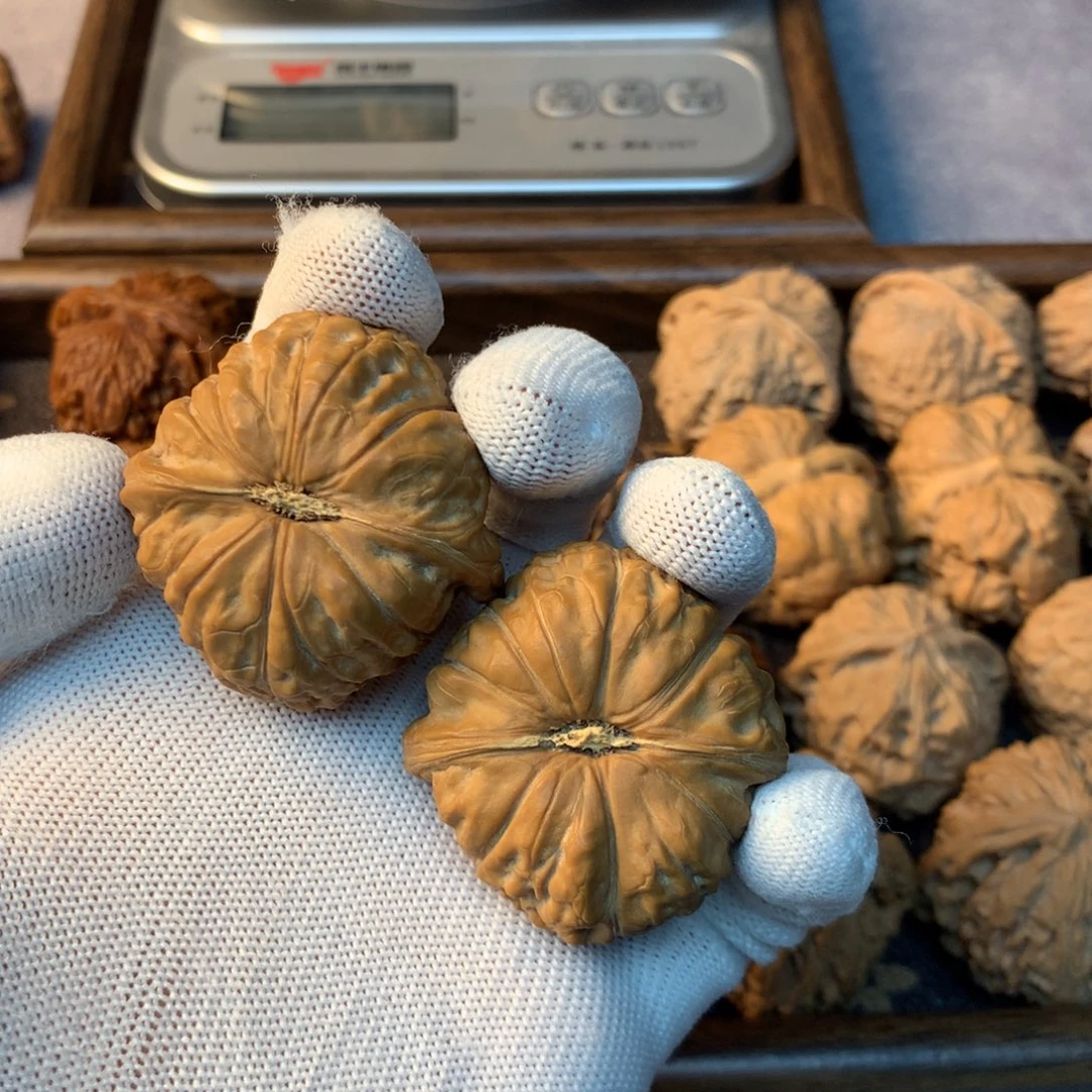 吊坠文玩核桃42全品南瓜墩