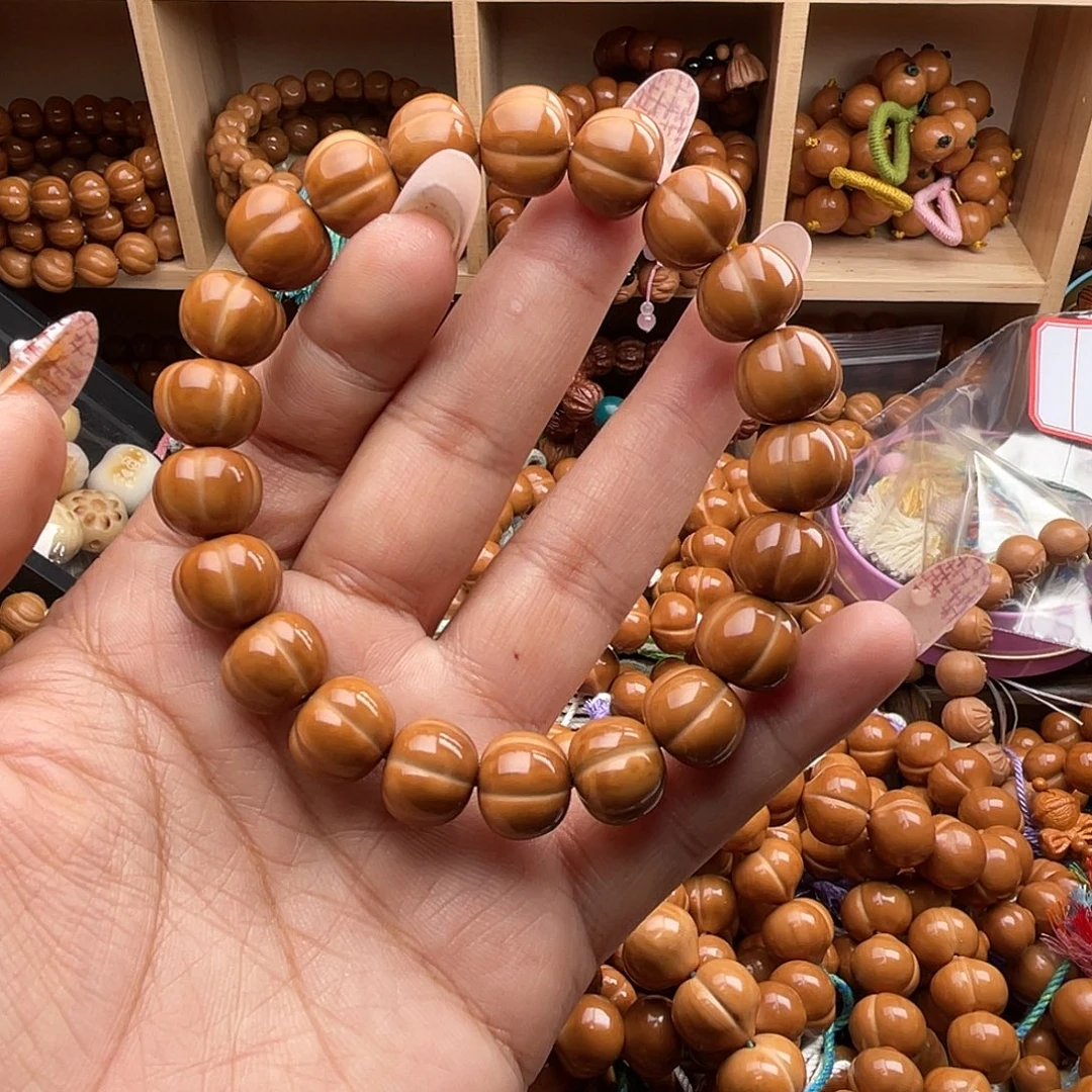 猴头核桃手串12+微瑕泡芙南瓜