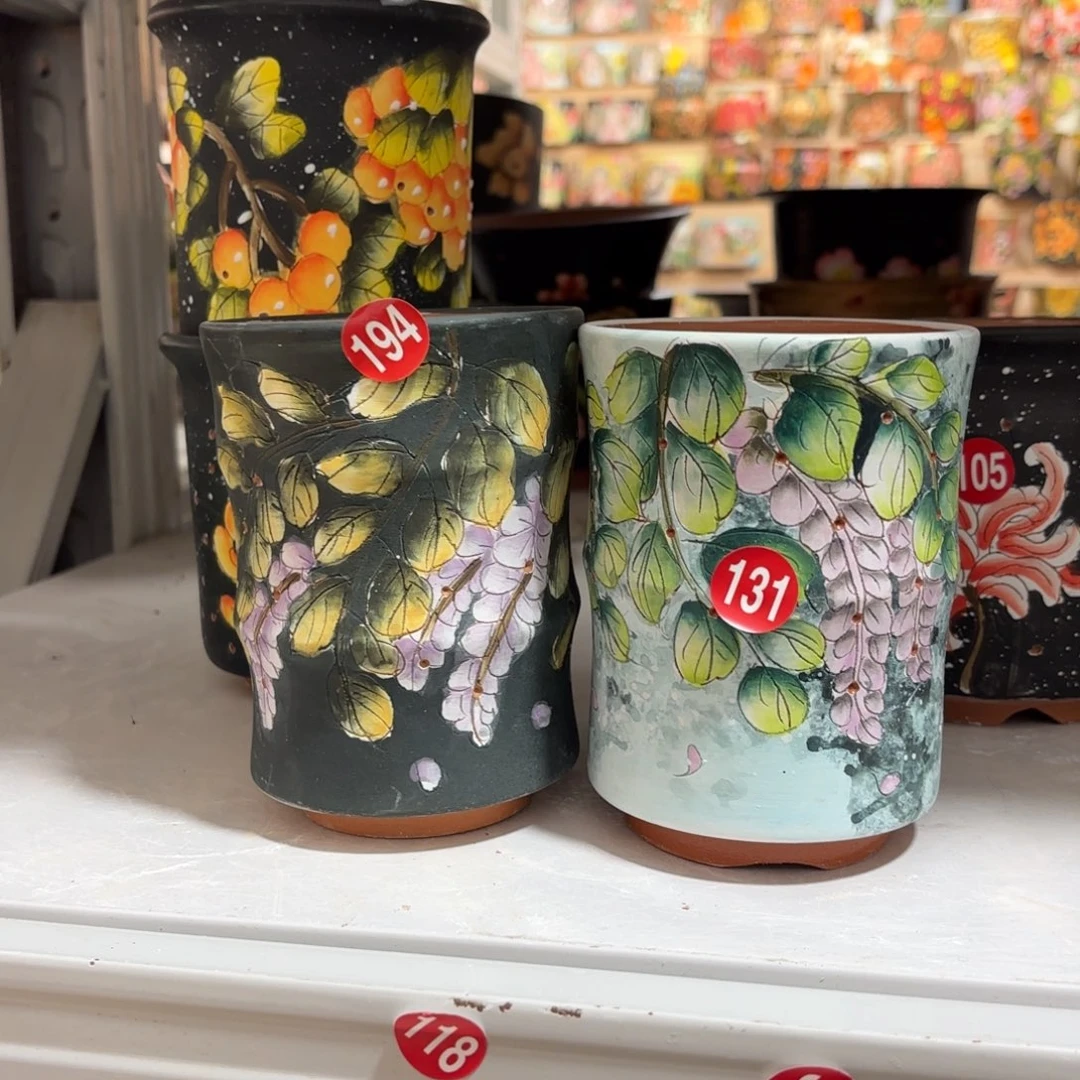 景德镇手绘花盆陶瓷9/13