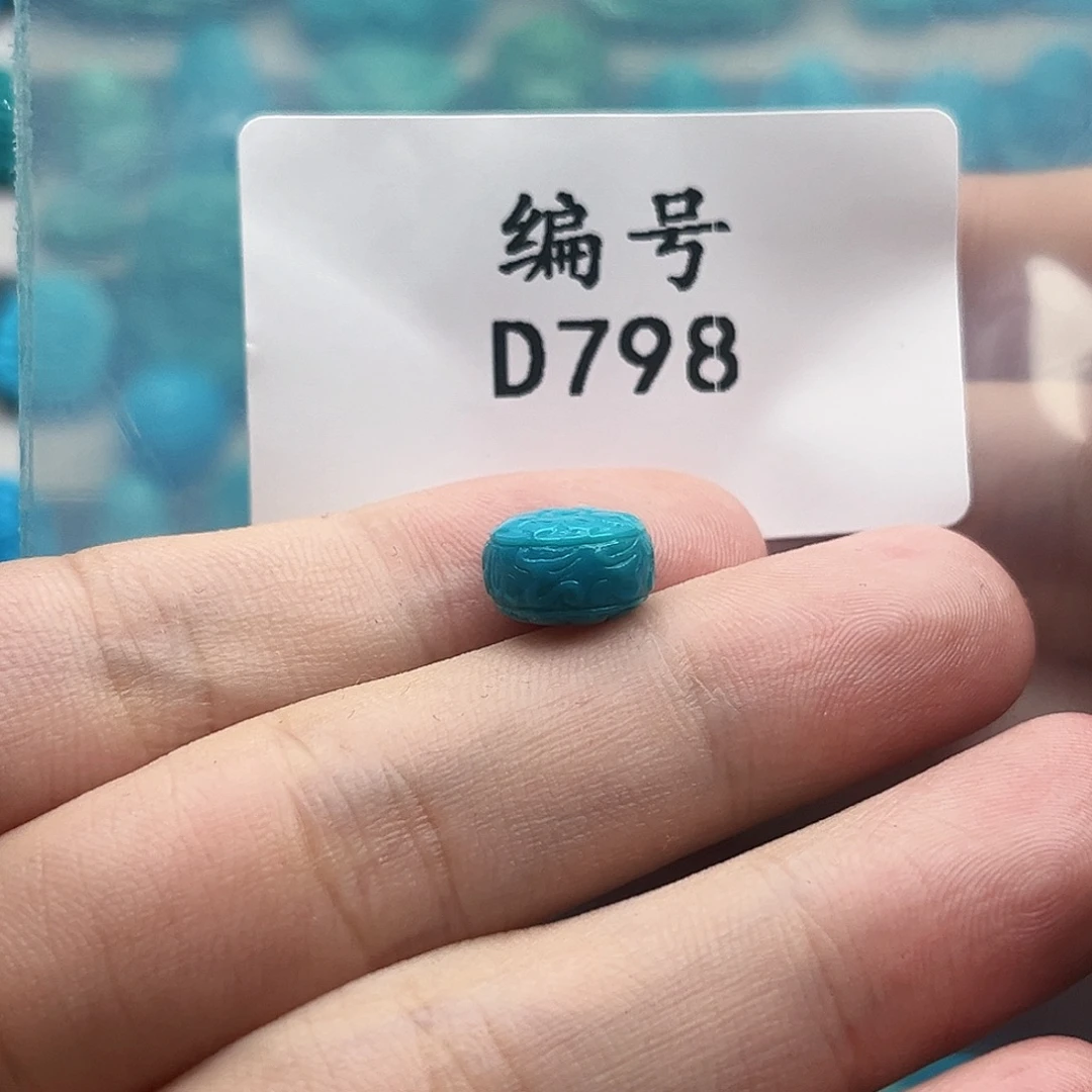 未镶嵌绿松石天然原矿雕刻绿松石