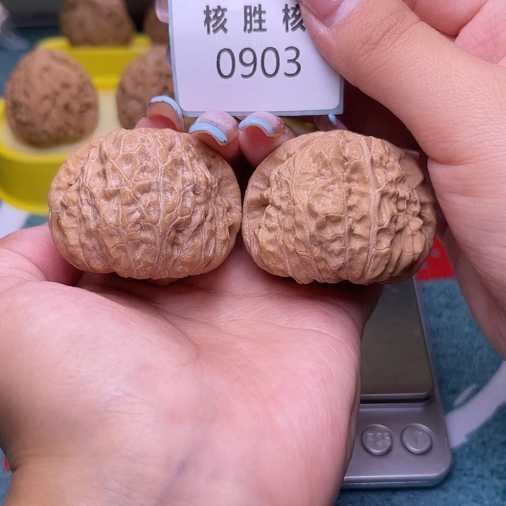 文玩核桃把件南瓜墩45.0903