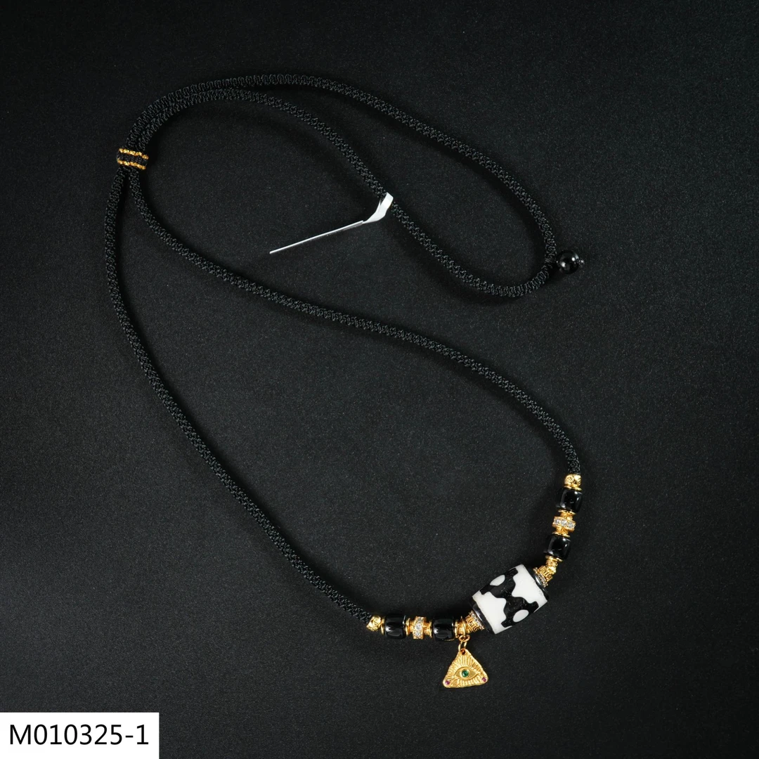 【老掌柜】三眼/玛瑙项链