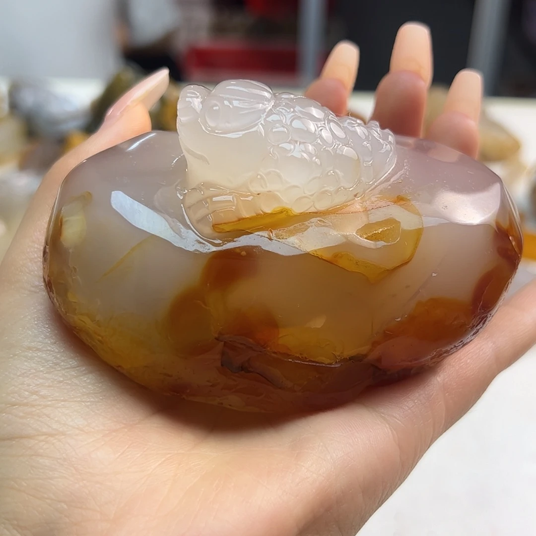 玛瑙/玉髓合金颈饰