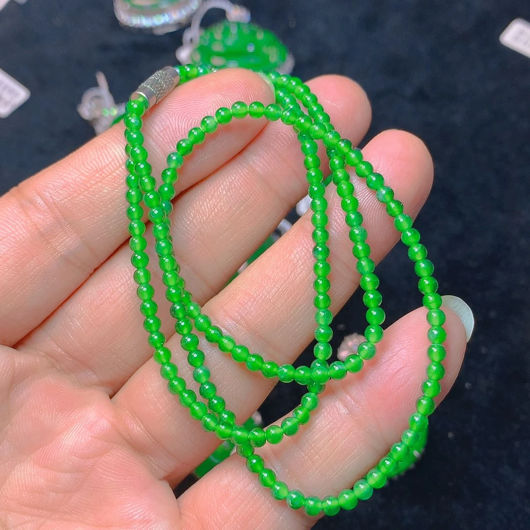 颈饰未镶嵌翡翠我