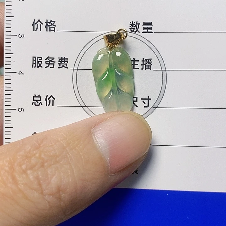 翡翠未镶嵌颈饰天然A货翡翠