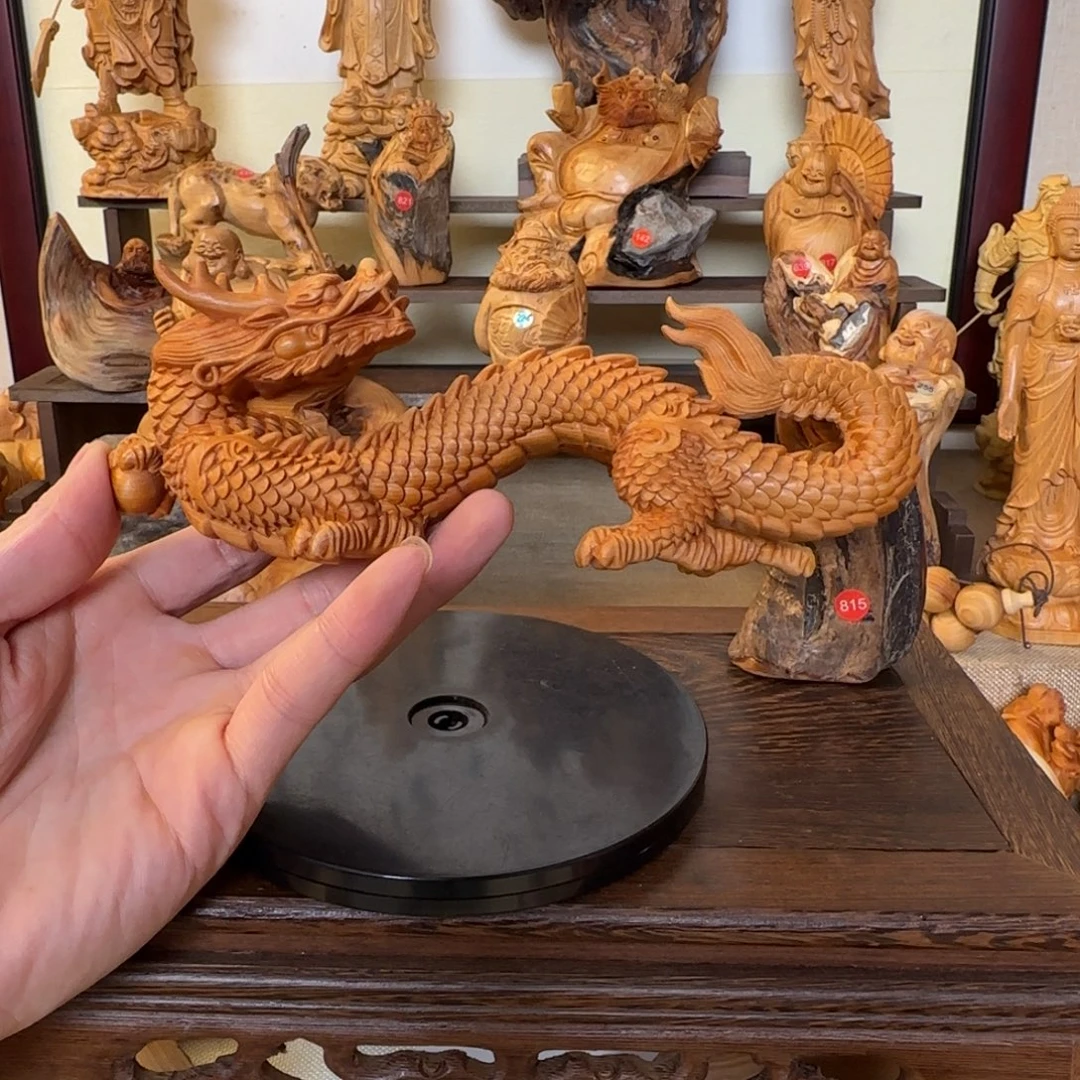 崖柏小木匠艺雕一物一拍