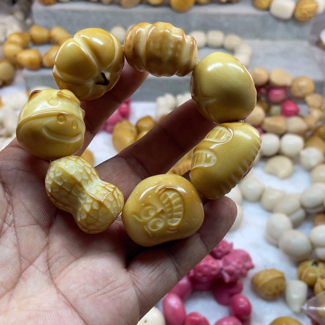 錢***人菩提根/象牙果吊坠微瑕象牙果大卡多宝