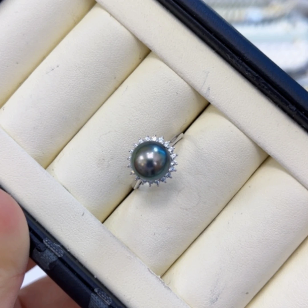 【闪购商品】海水珍珠戒圈未镶嵌
