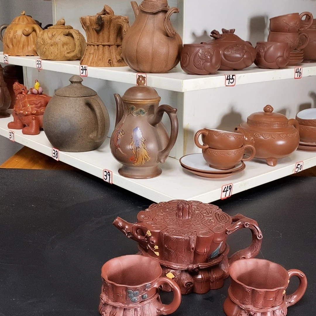 月***光紫砂茶壶原矿紫砂壶