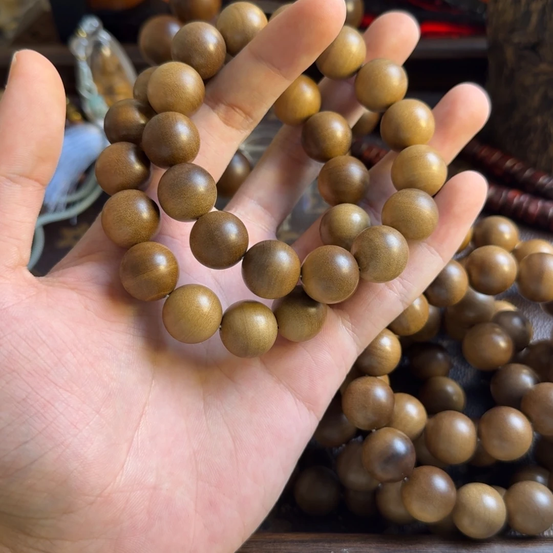 檀香木手串/手链1.5横纹老料福利奶香