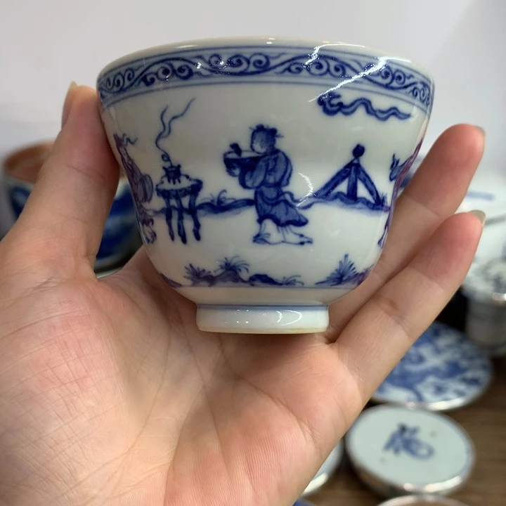 杯子现代纯手工手绘的主人杯