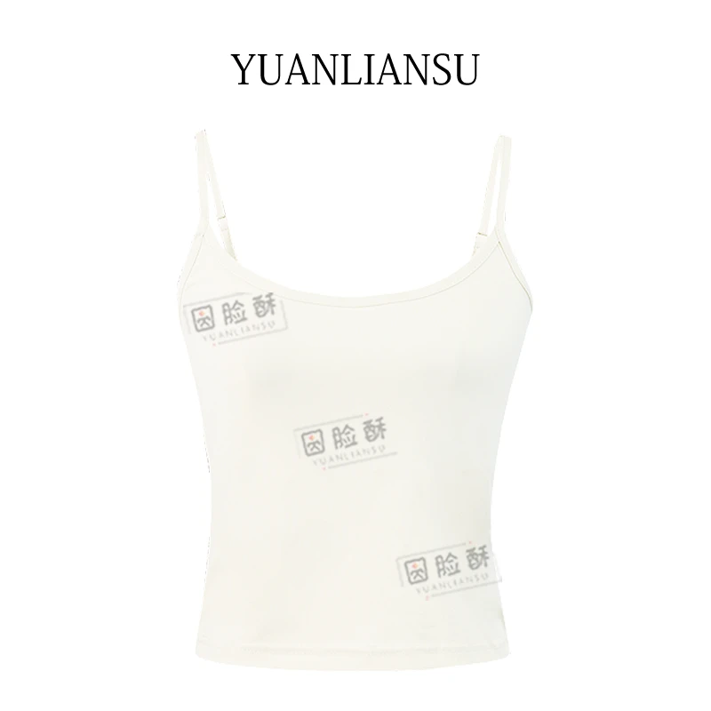 YUANLIANSU/圆脸酥【西西里岛】小吊带背心女春季内搭百搭打底上衣