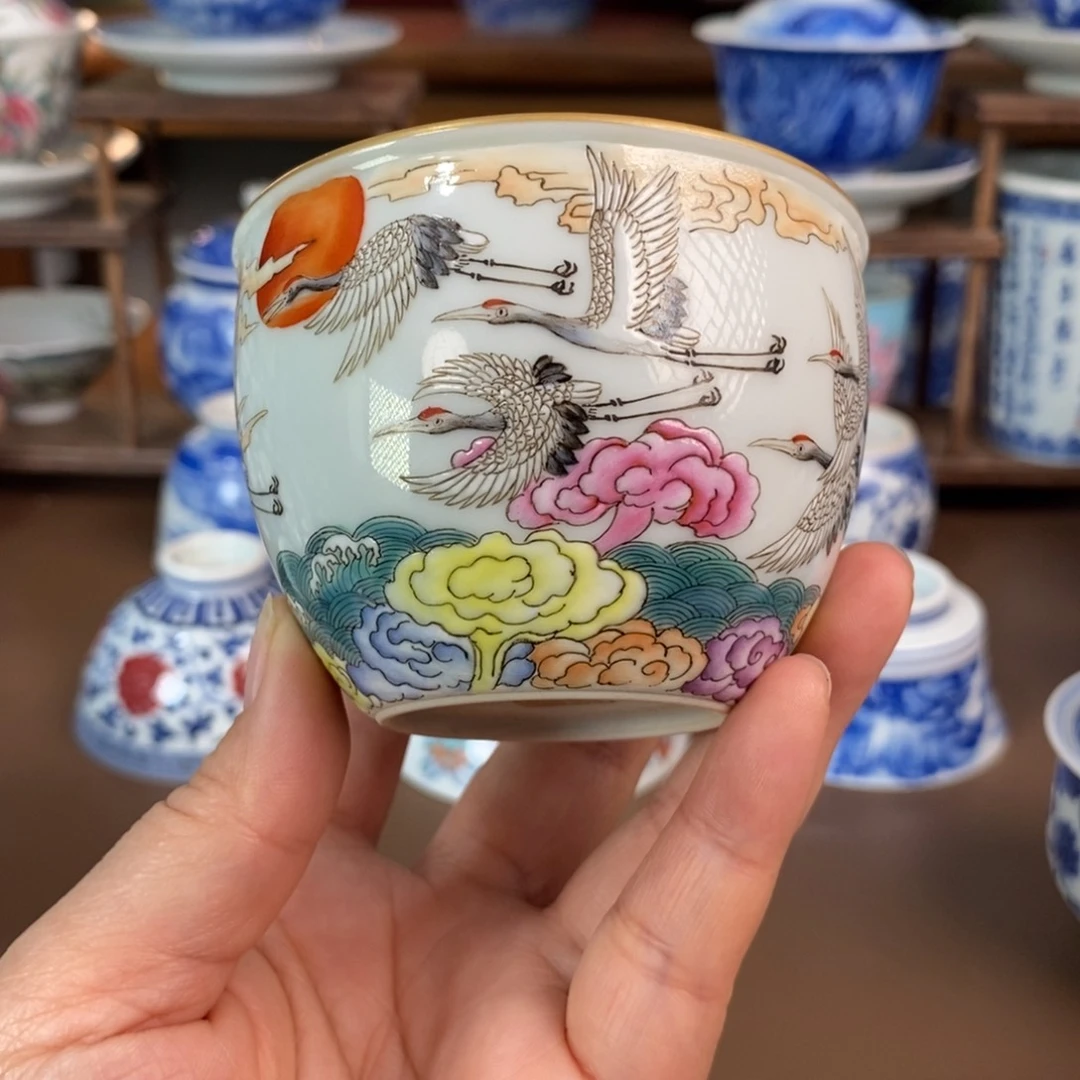 景德镇陶瓷手工手绘