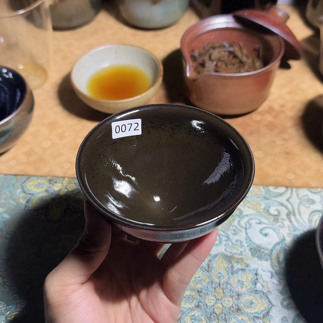 茶盏0072 罗莉柴烧手工主人杯