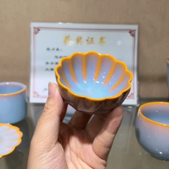 大宋甄选汝瓷茶器