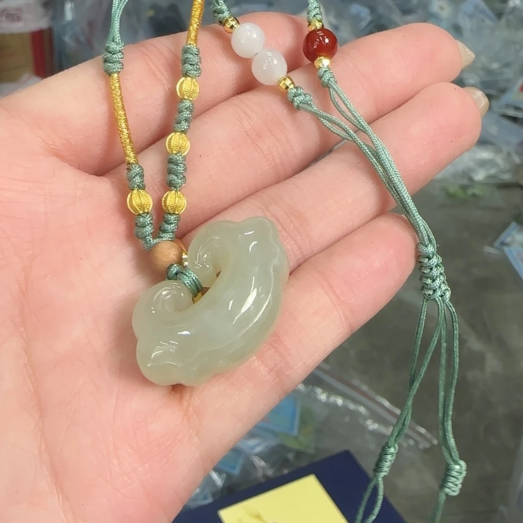手工编绳一套发货现货带绳子如意锁