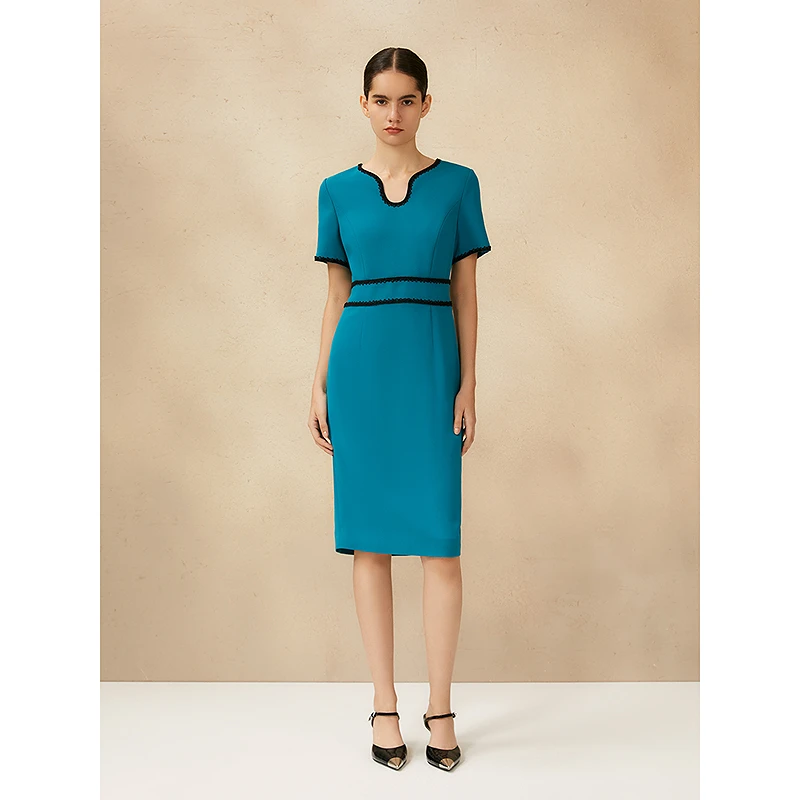 Song of Song歌中歌气质优雅修身显瘦连衣裙5C65205760