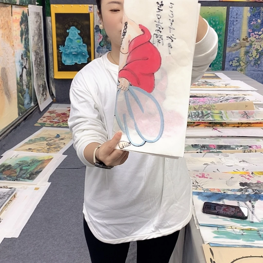 国画国画手绘作品