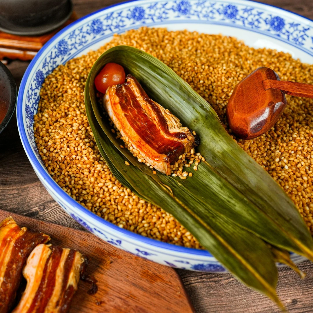 创鲜汇嘉兴风味手工包裹非遗五花鲜肉粽250克x6只新鲜营养速食