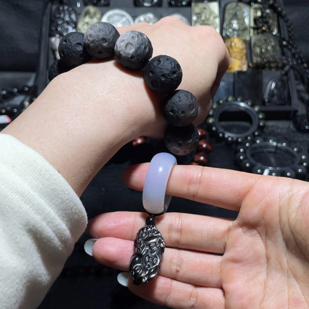 黑曜岩珠宝奇石未镶嵌阿*