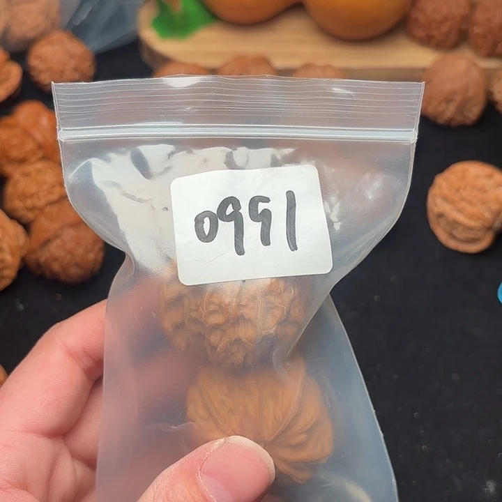 k***.把件文玩核桃43 尺  磨盘   0991