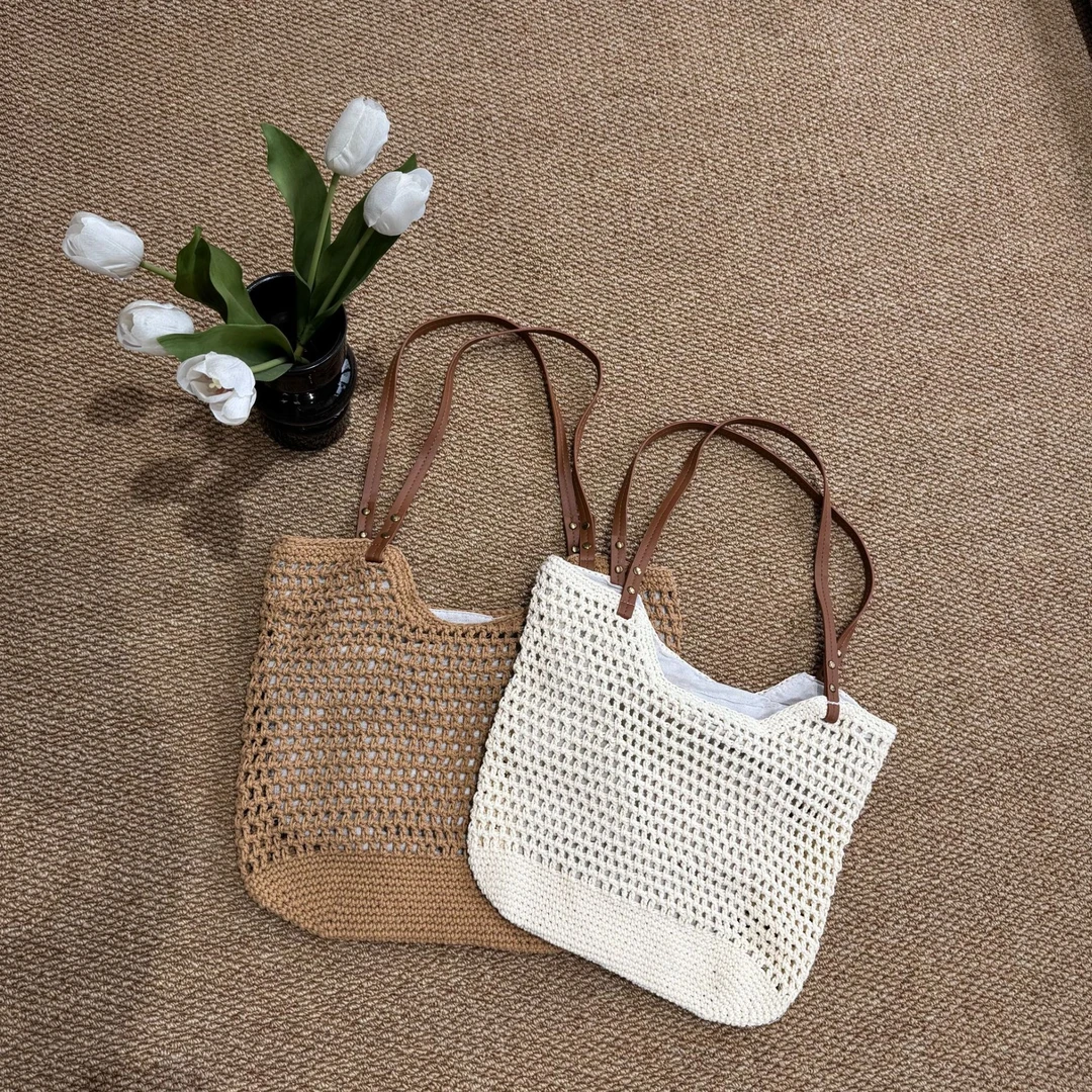 [程程优选]好看编制休闲包包女