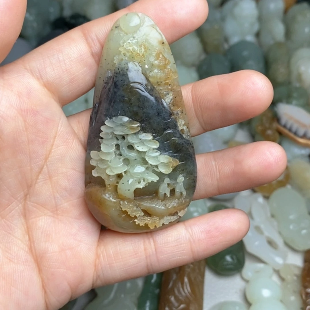 【闪购商品】未镶嵌和田玉挂件