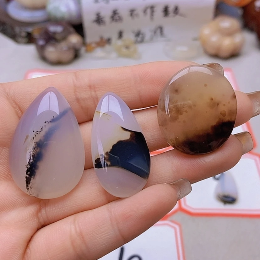 【闪购商品】未镶嵌玛瑙/玉髓珠宝半成品用****萍