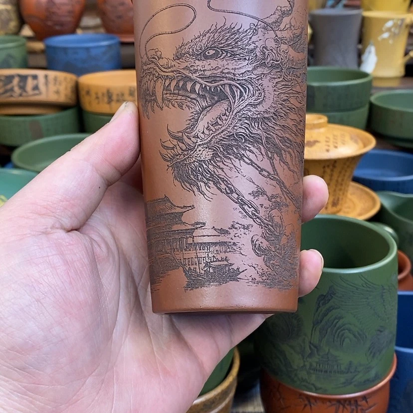 【闪购商品】紫砂杯子宜兴全手工紫砂杯